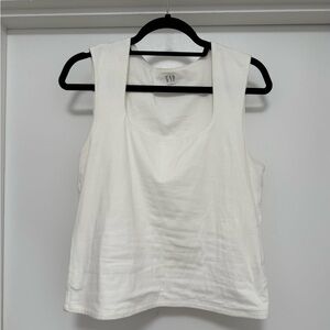 GAP Women's White Tank Top